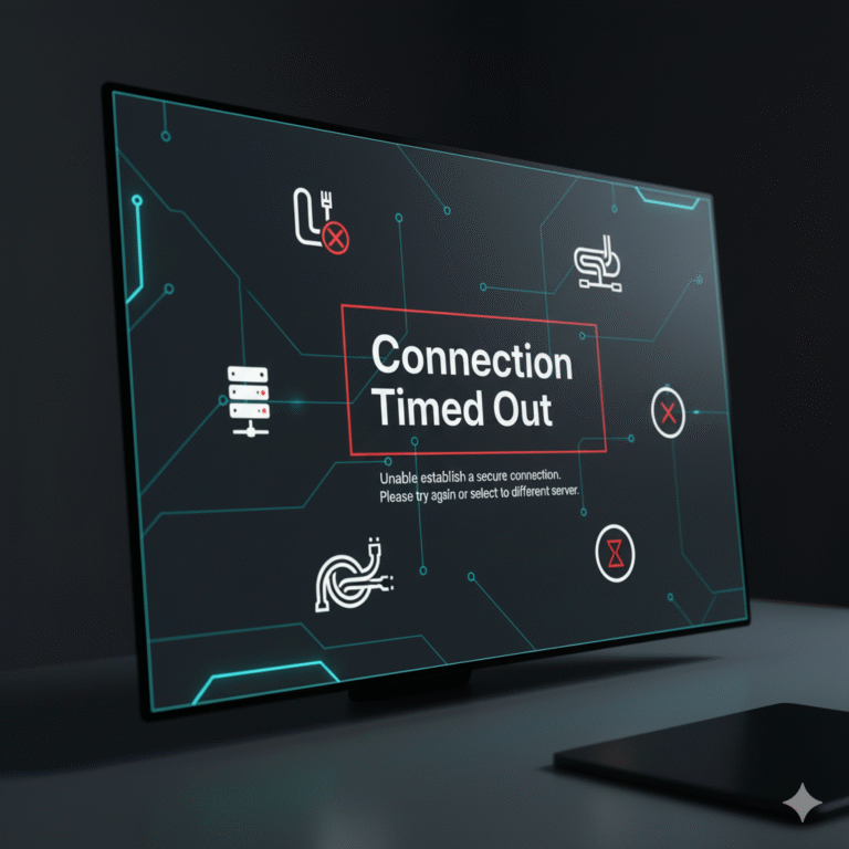 how to fix connection timed out on proton vpn