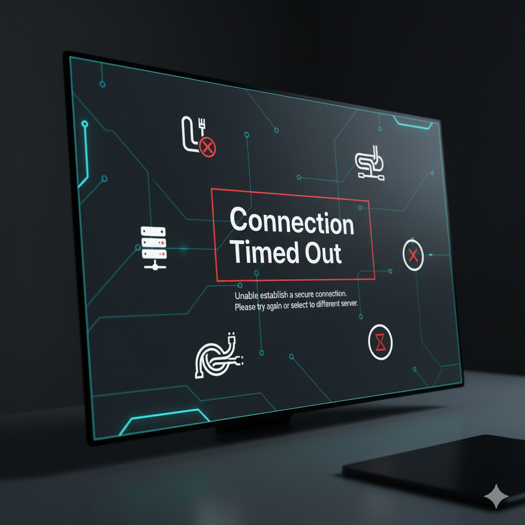 how to fix connection timed out on proton vpn