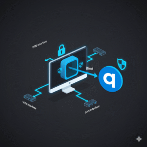how to bind vpn to qbittorrent